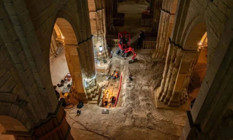 London shock discovery: Hidden staircase beneath historic church leads to sealed vault of coffins