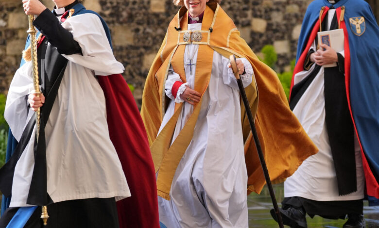 Sarah Mullally, the First Female Archbishop of Canterbury, Is Enthroned