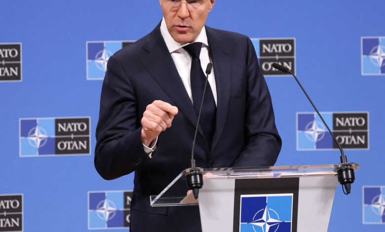 The head of NATO says Europe needs time to help secure the Strait of Hormuz.