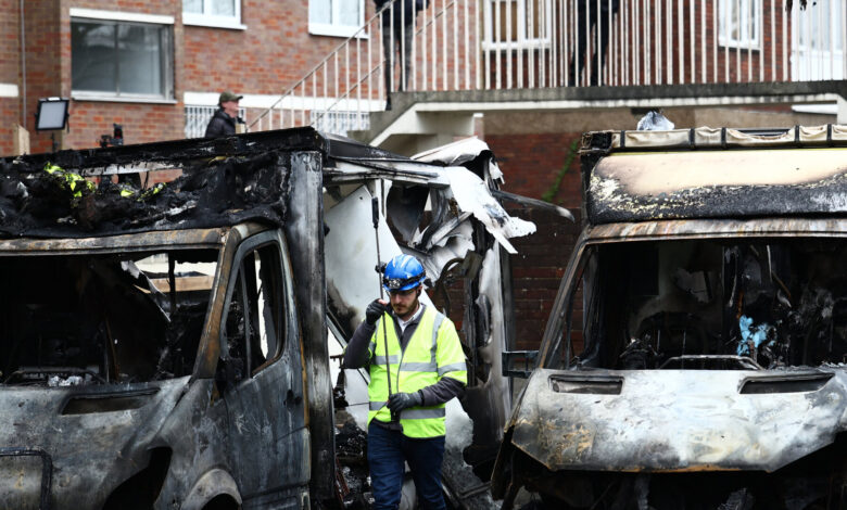 Two Men Arrested in Attack on Jewish Charity Ambulances in London